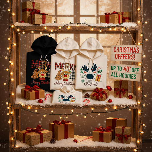 Hoodies Espíritu Navideño